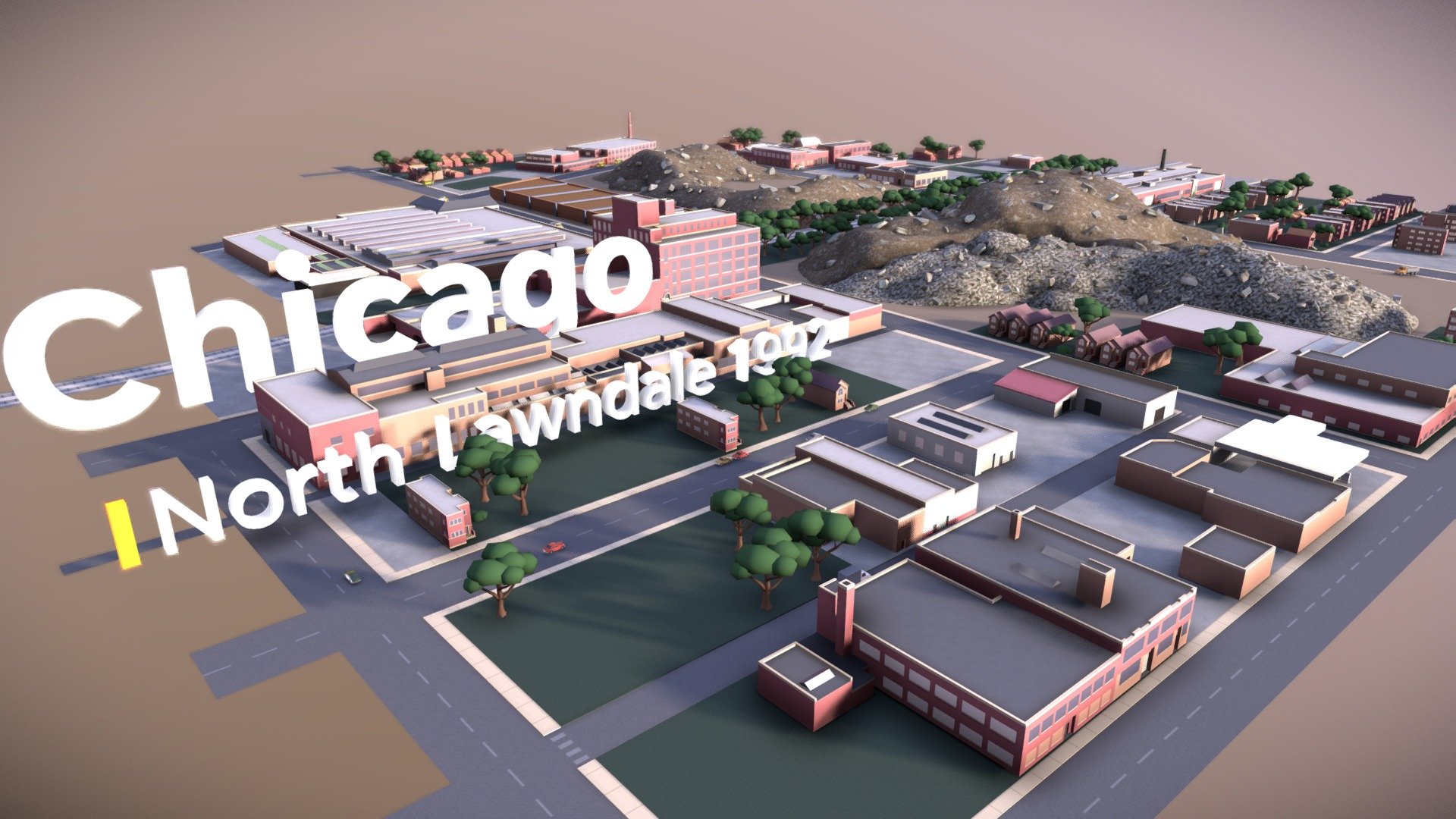 The City 3d model