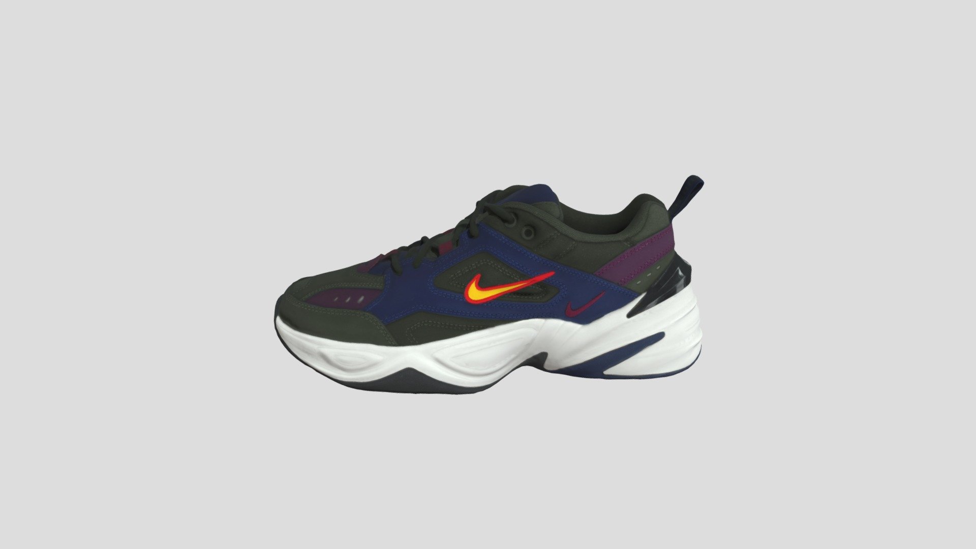 Nike M2K Tekno 灰蓝紫_AV4789-401 3d model