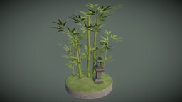 Stylized Bamboo Study