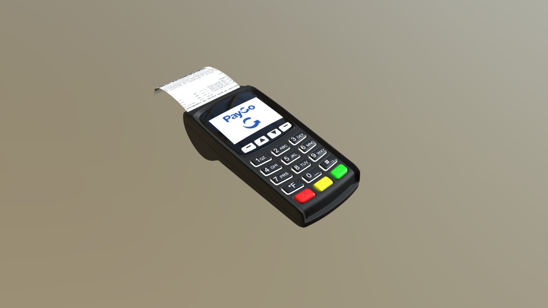 POS TERMINAL 3d model