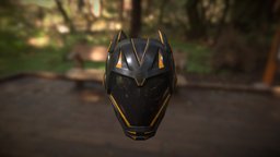 Helmet Biker Game asset