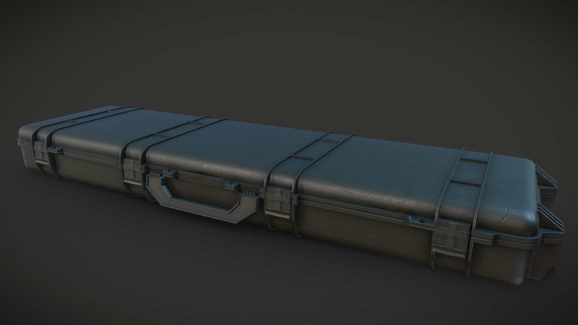 Gun case 3d model