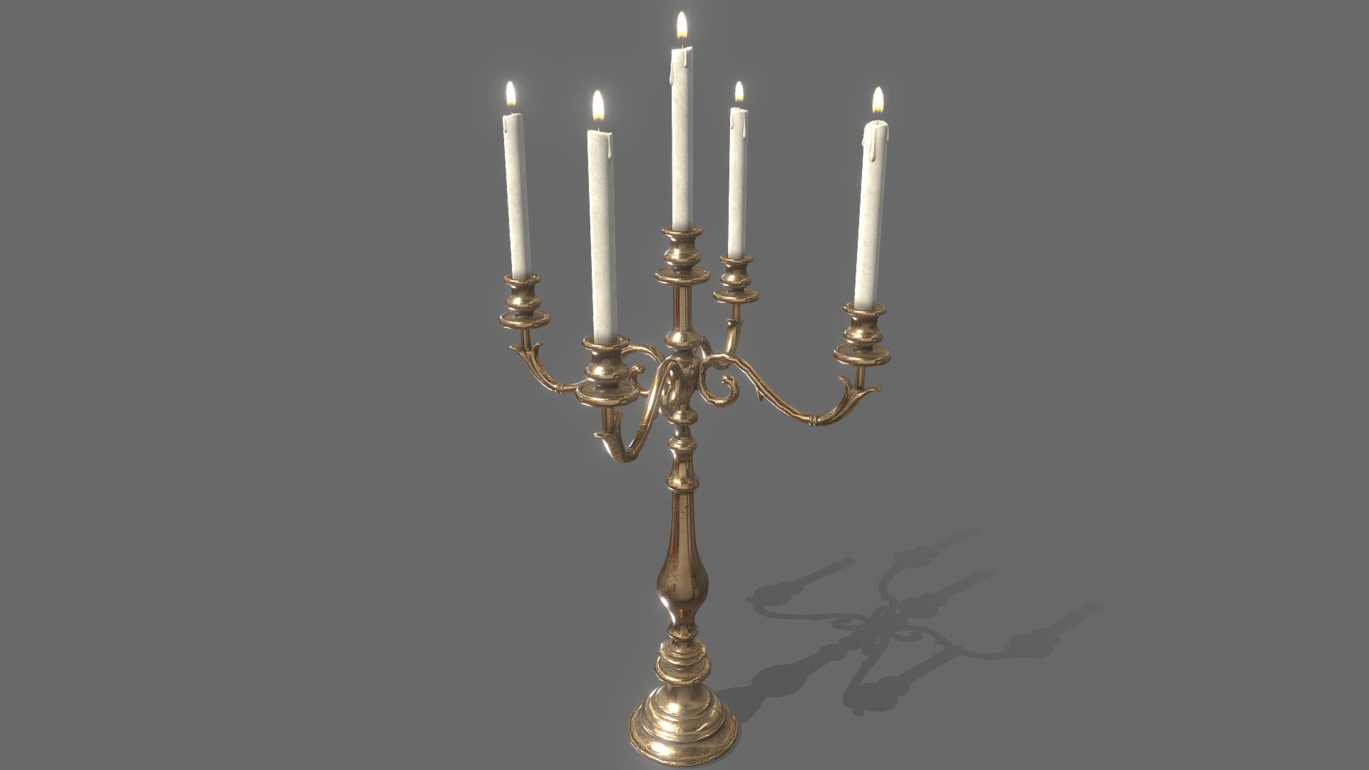 Candle Holder A 3d model