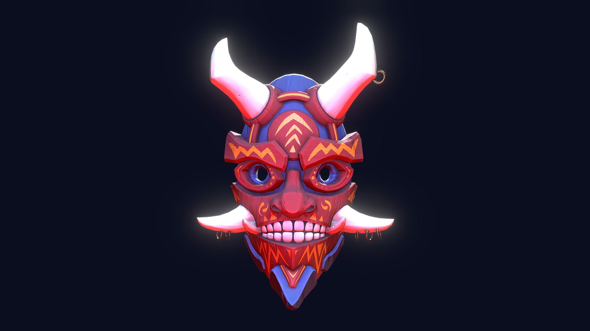 Ceremonial Mask 3d model