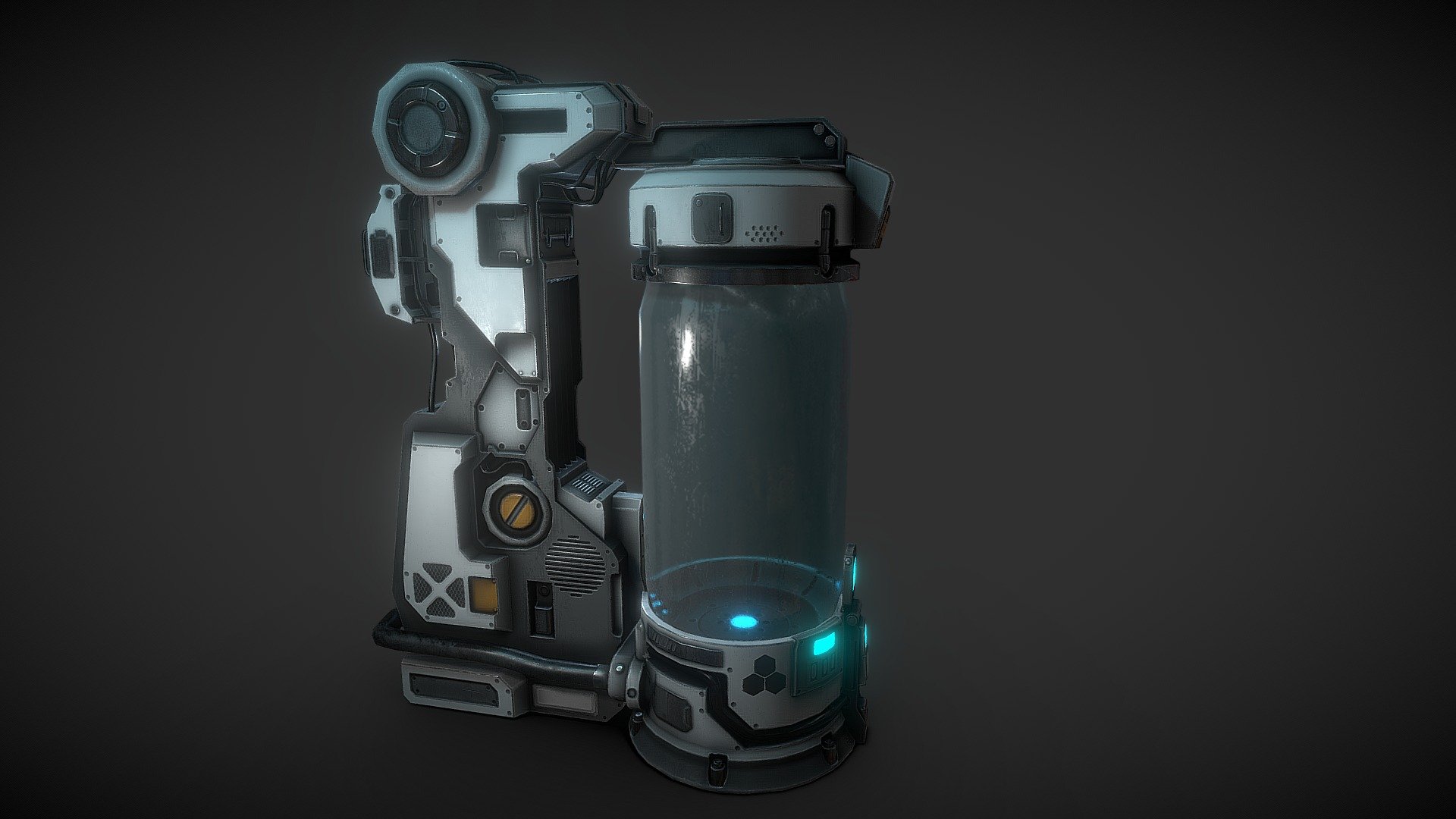 Capsule 3d model