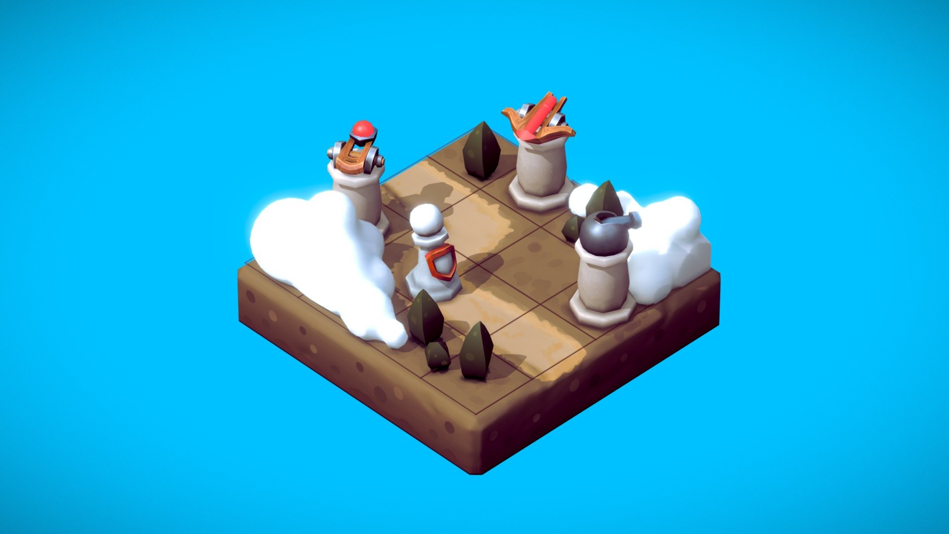 Towerino: Tower defense 3d model