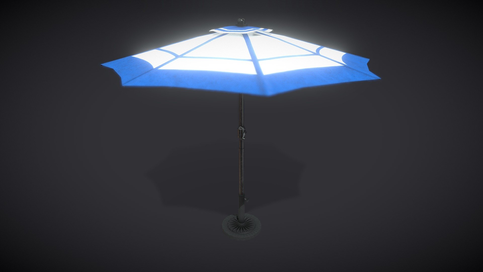 Beach Umbrella 3d model