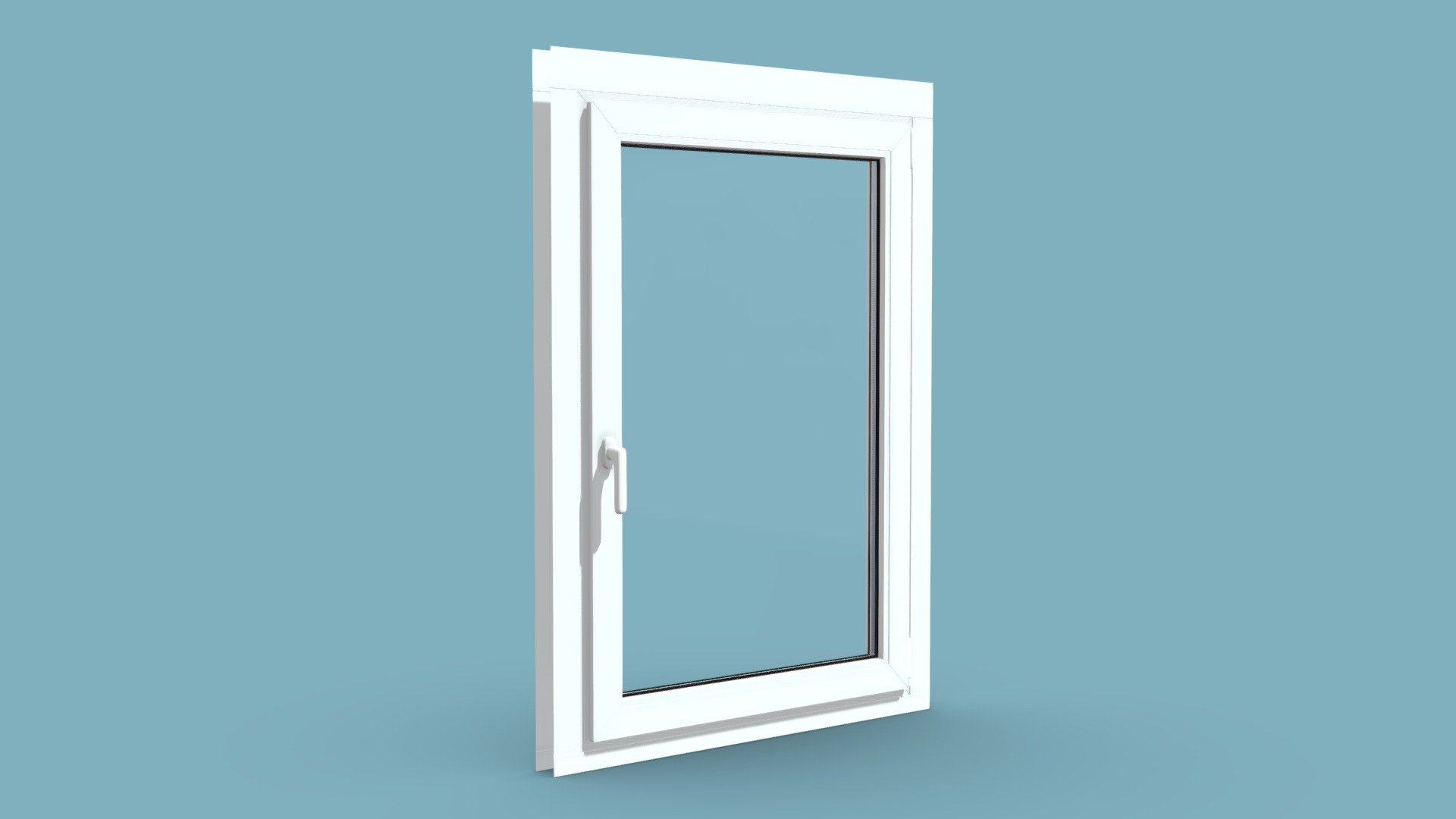 Residential Window 3d model