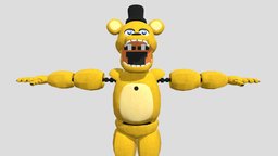 Jack Kennedy in Spring Fredbear suit