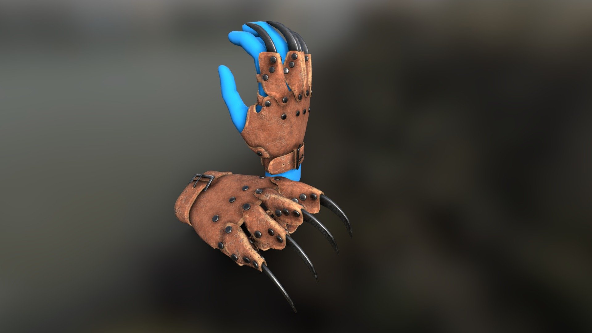 Claws Gauntlet 3d model