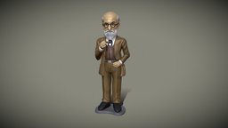 Sigmund Freud figurine