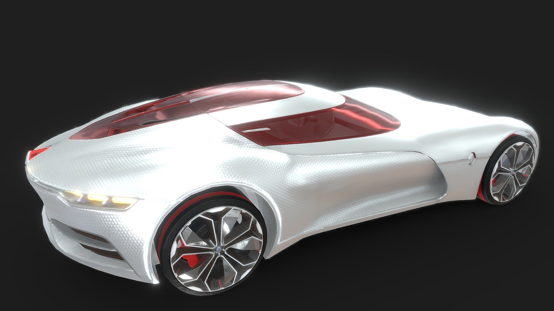 Concept Car Renault Trezor 3d model