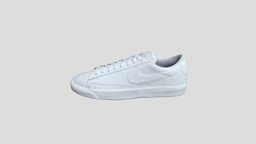 Nike Blazer Low Lthr 白色_AQ3597-100