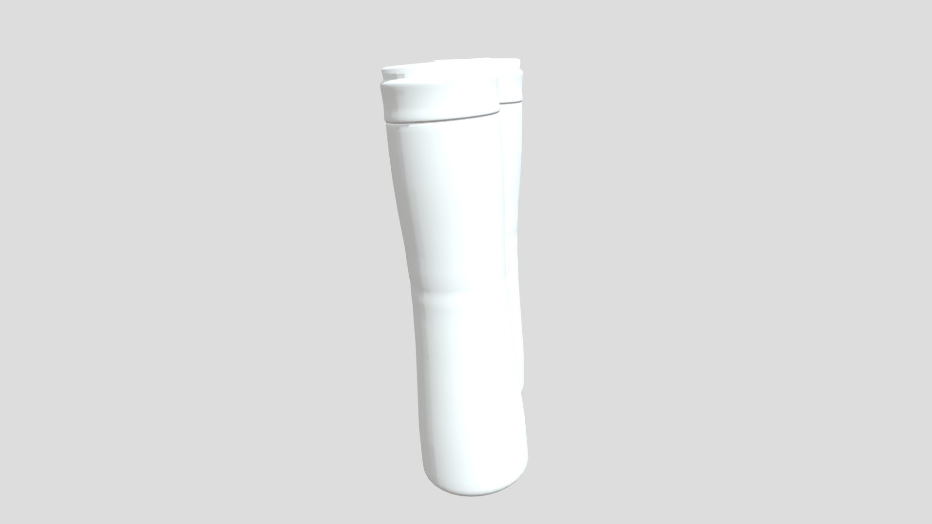 Shampoo y acondicionador 3d model