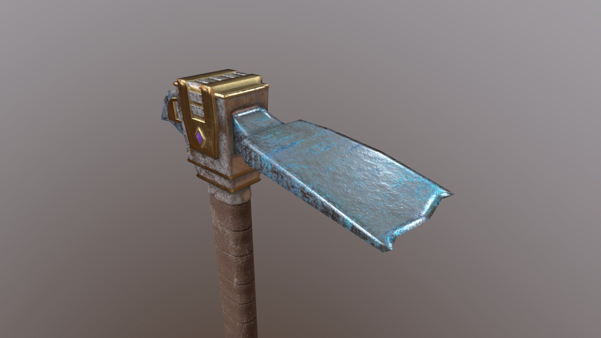 Hoe Mithril 3d model