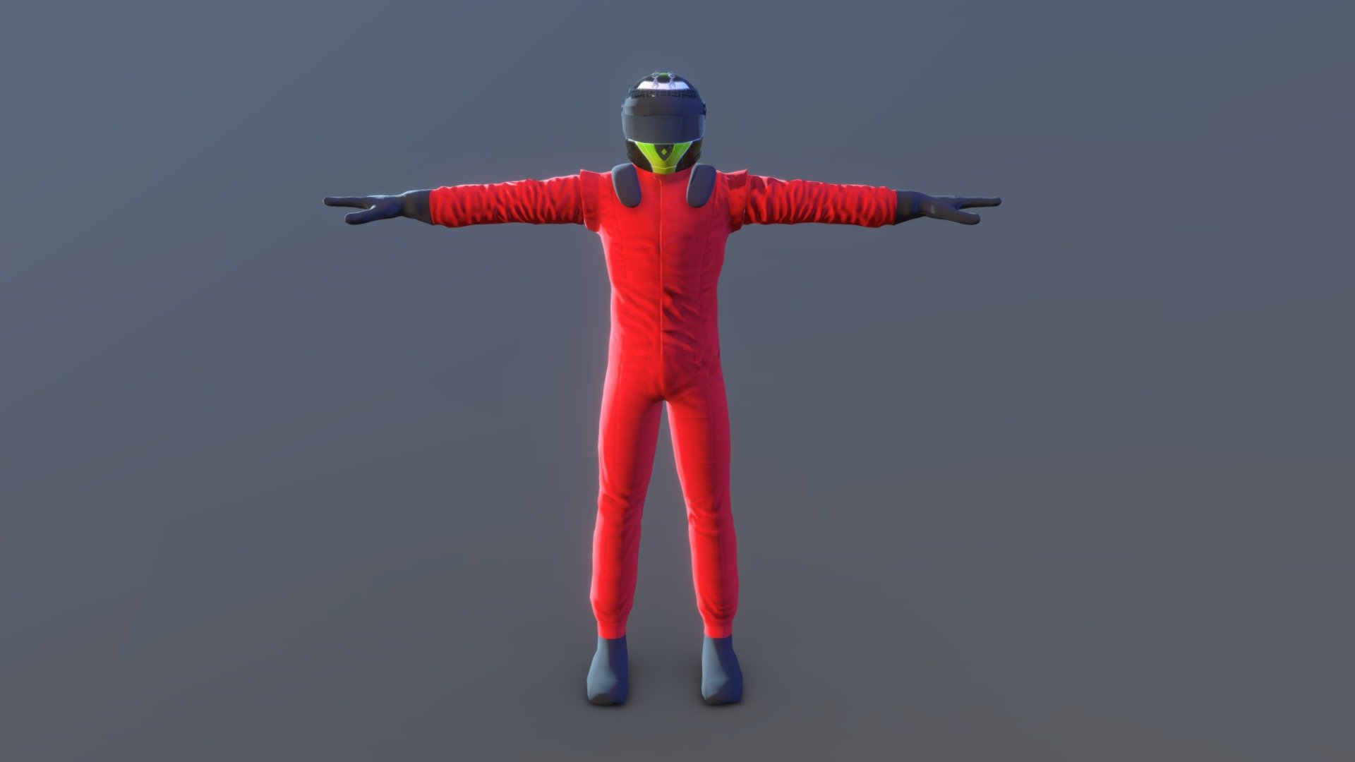 Racer 3d model