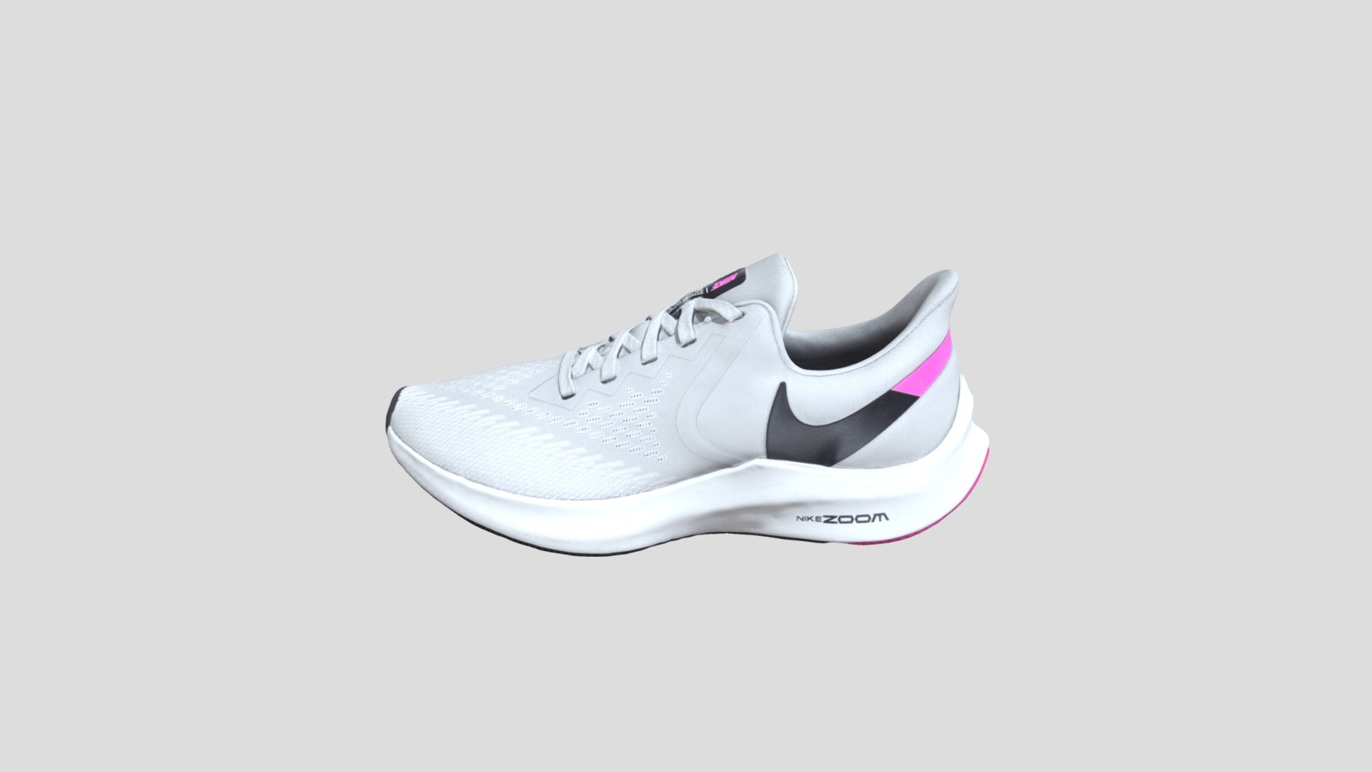 Nike Air Zoom Winflo 6 灰粉_AQ7497-011 3d model