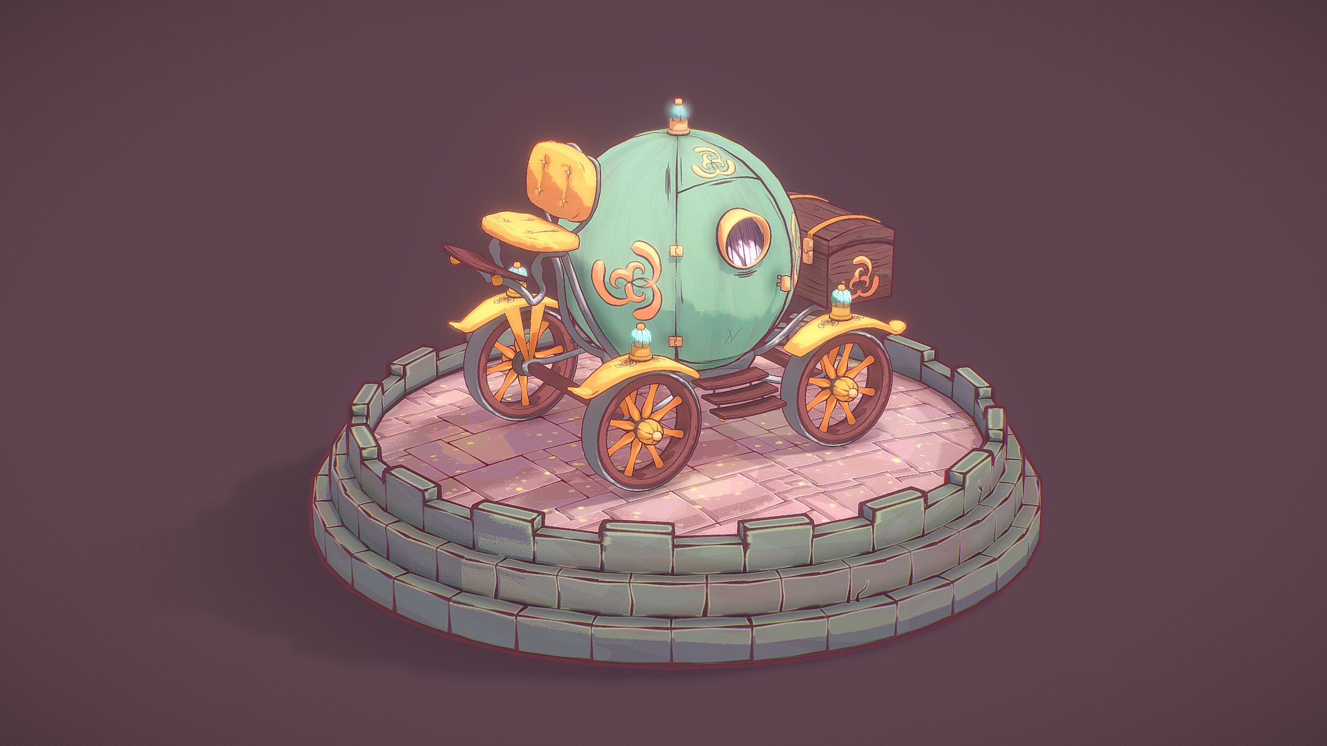 Carriage 3d model