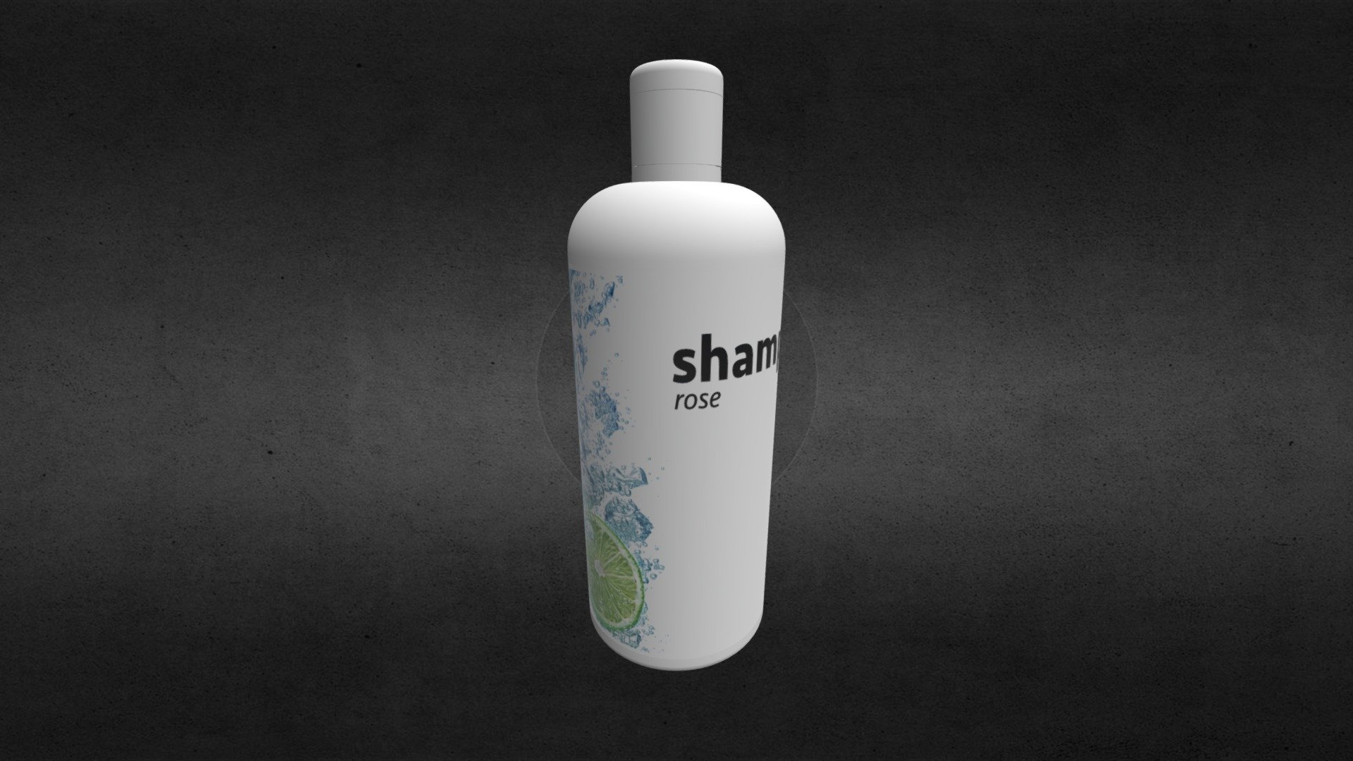 Nettle shampoo 3d model