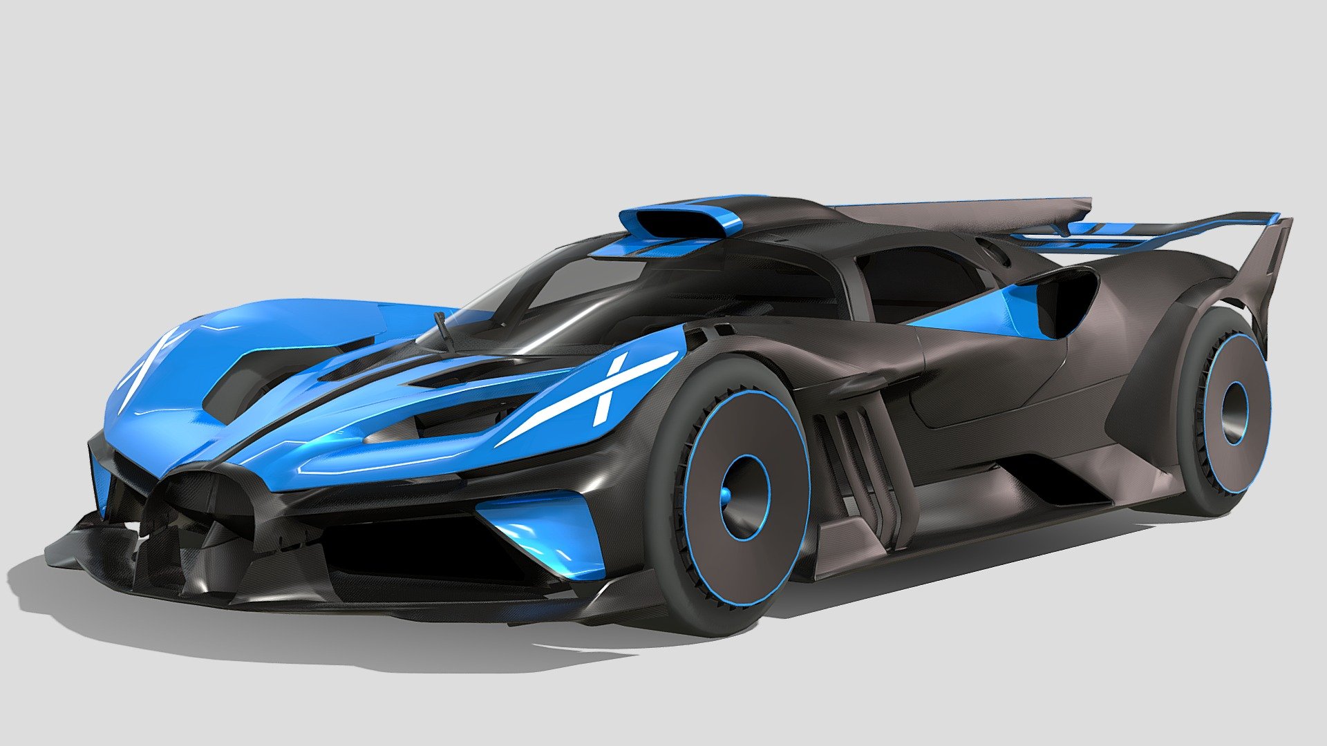 Bugatti Bolide 3d model