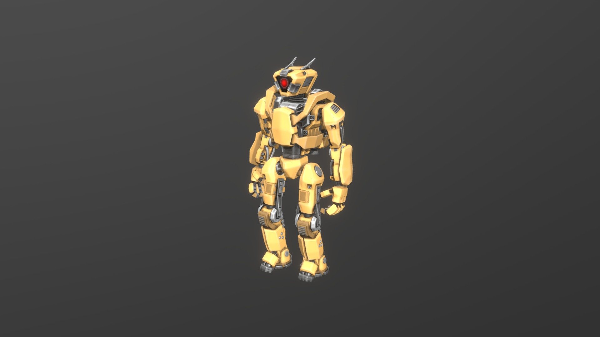 Robot Soldier 3d model