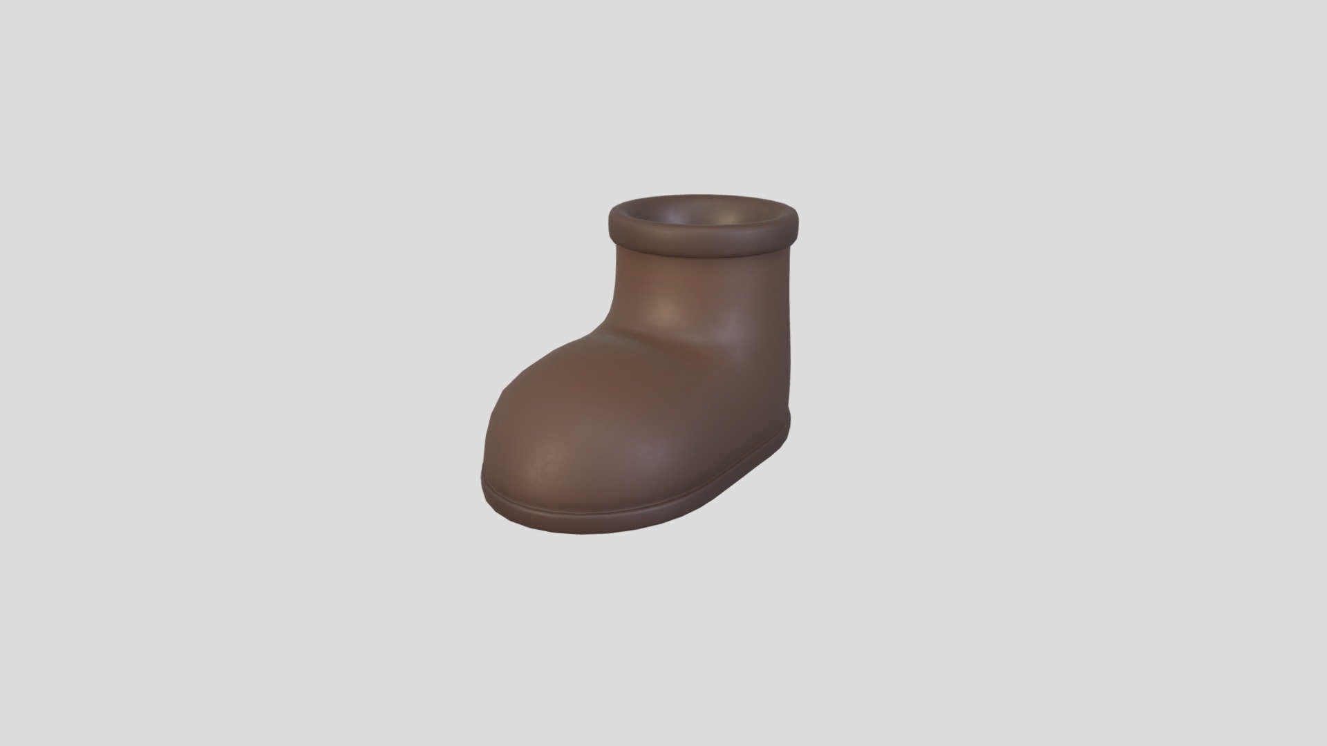 Prop244 Cartoon Boot 3d model