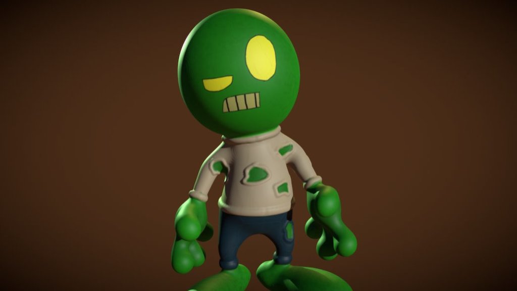 Zombie 3d model