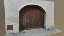 Old Wooden Gate