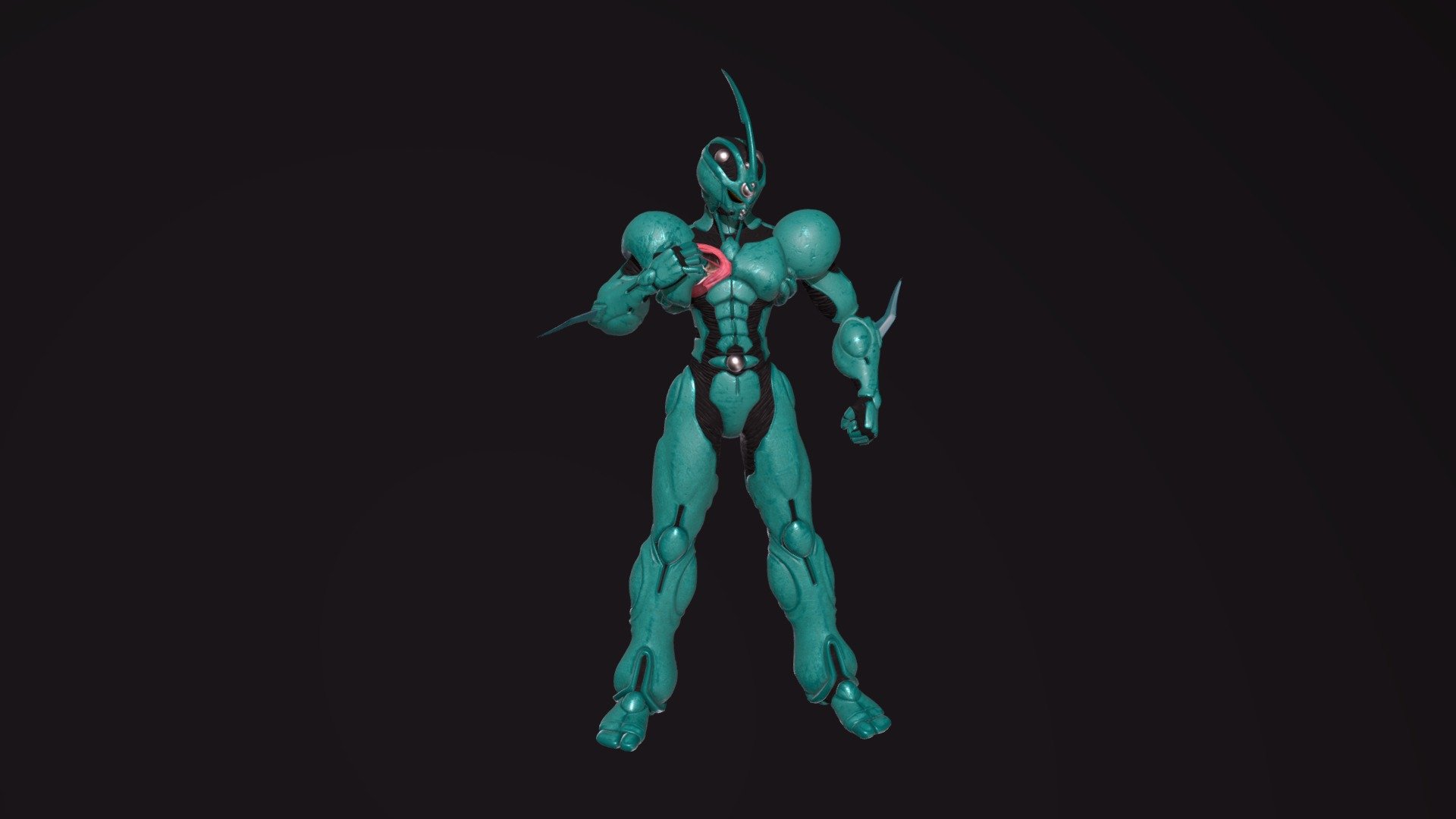 Guyver 3d model