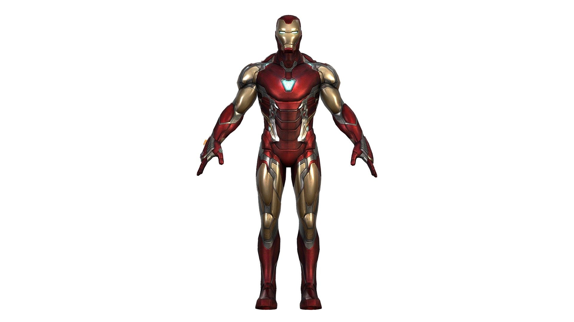 Iron armor 3d model