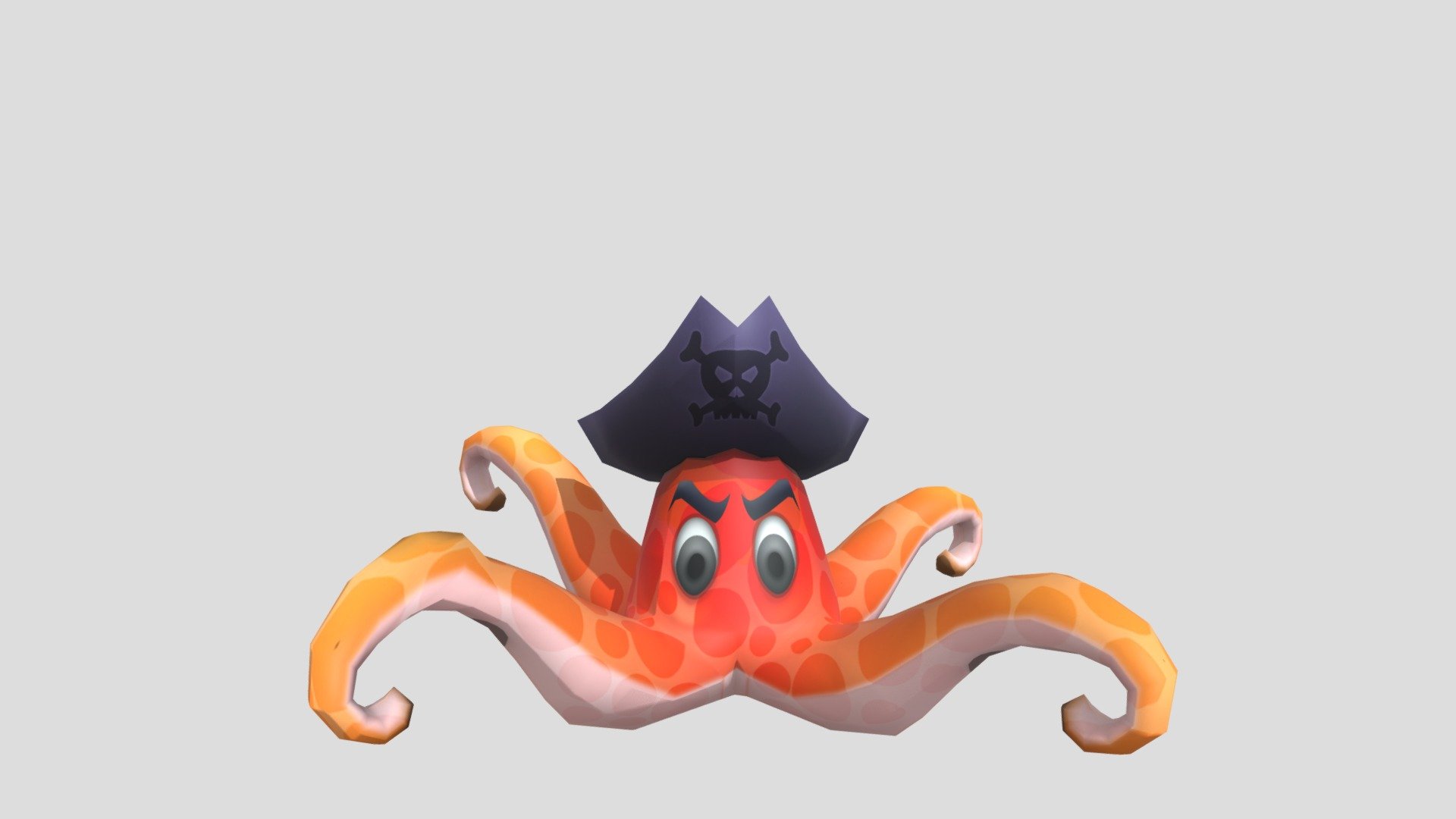 AngryOctopus 3d model