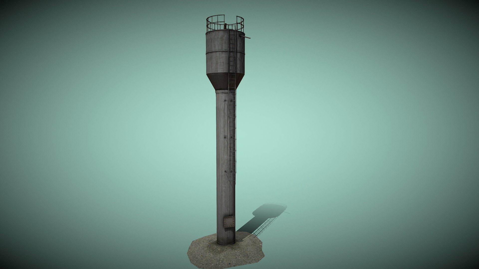 Water Tower 3d model