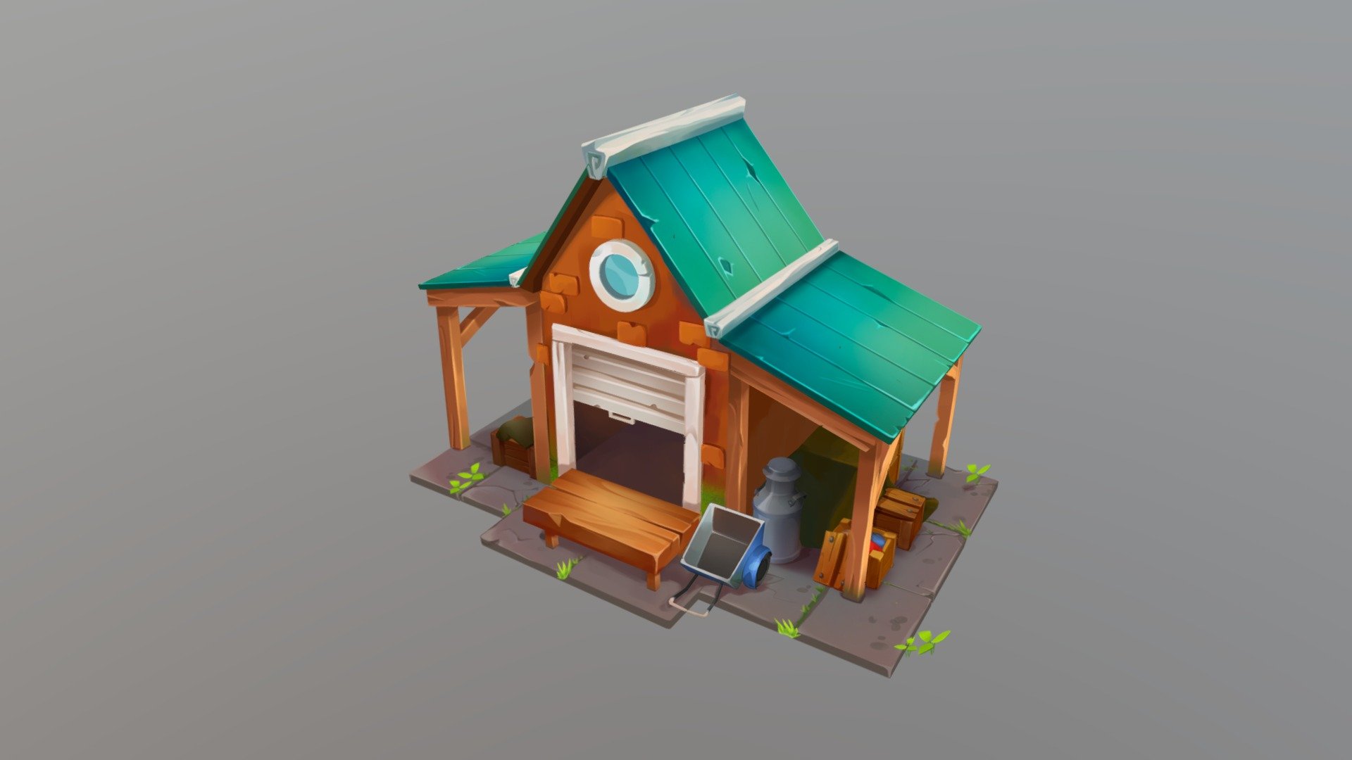 Garage 3d model