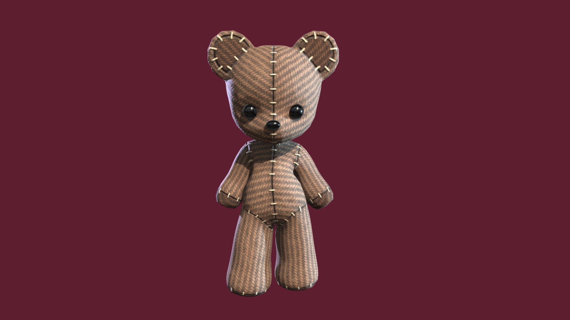 Bear Plush 3d model