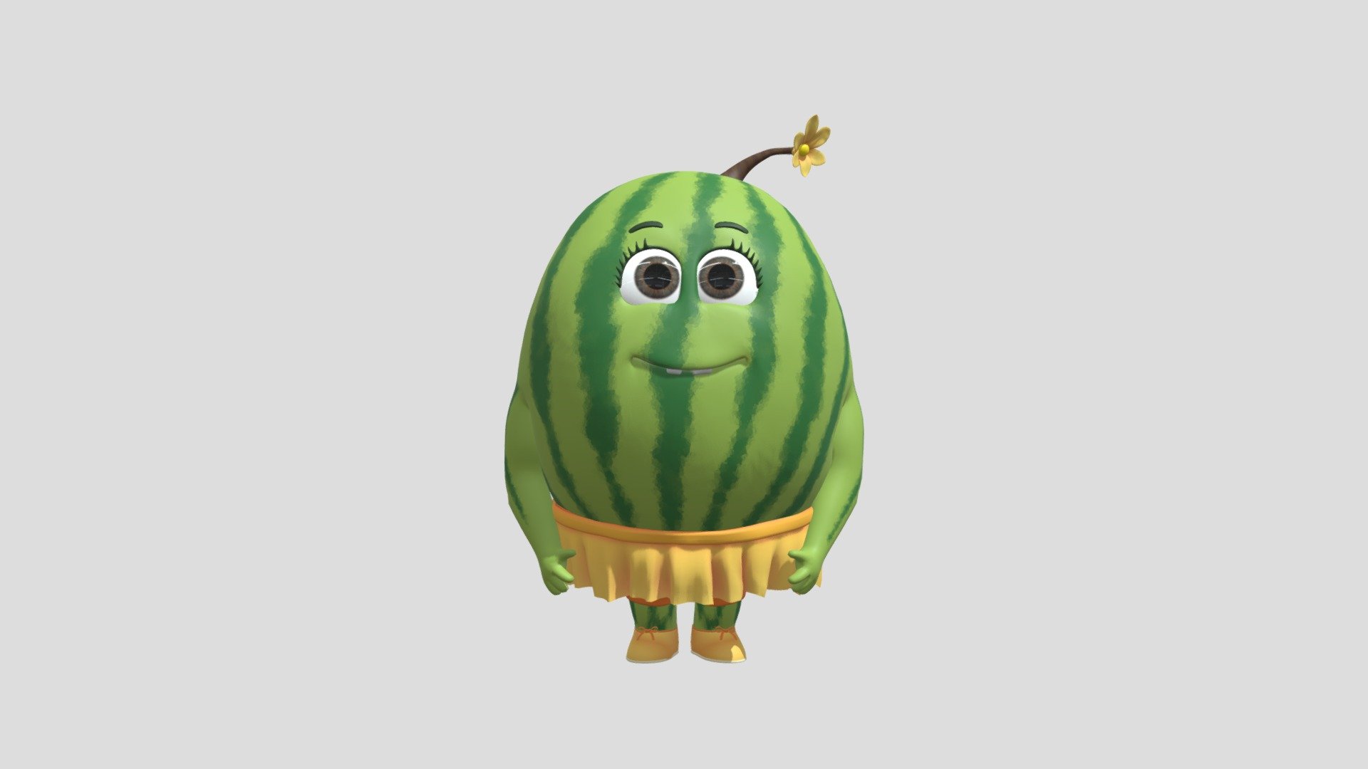 Watermelon 3d model