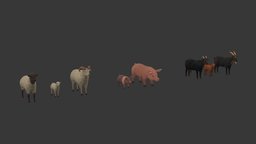 TOON Farm Animals (Quadrupeds)