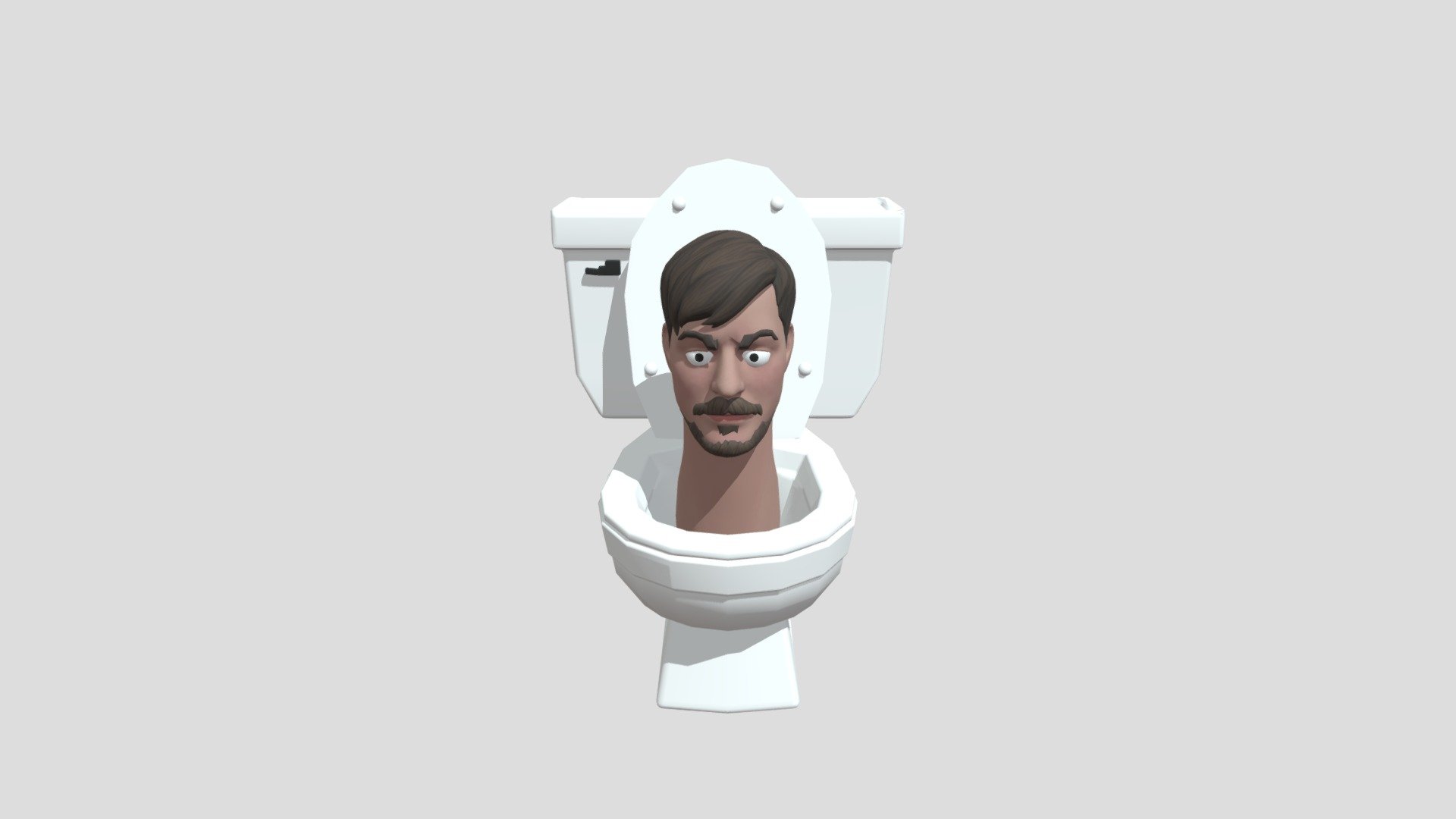 Skibidi Toilet MrBeast 3d model