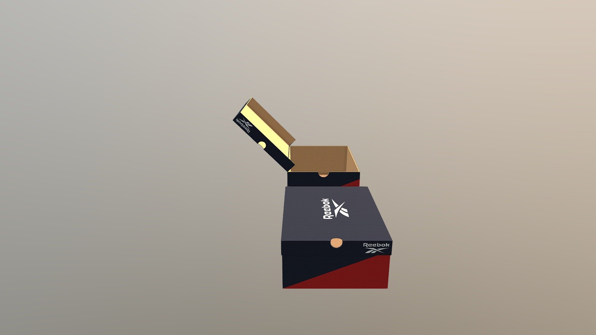 shoe box 3d model