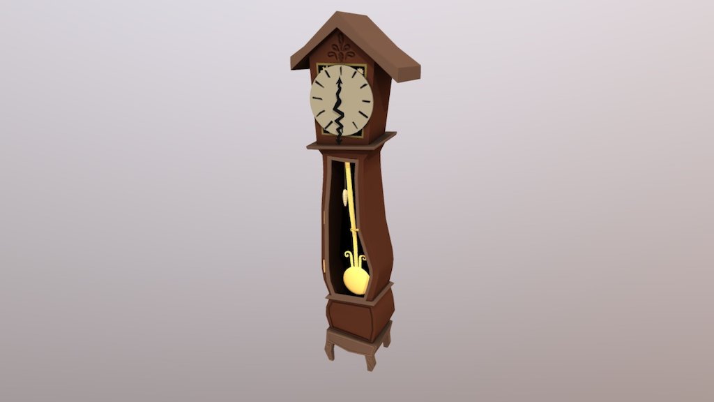 Horloge cartoon / Cartoon clock 3d model