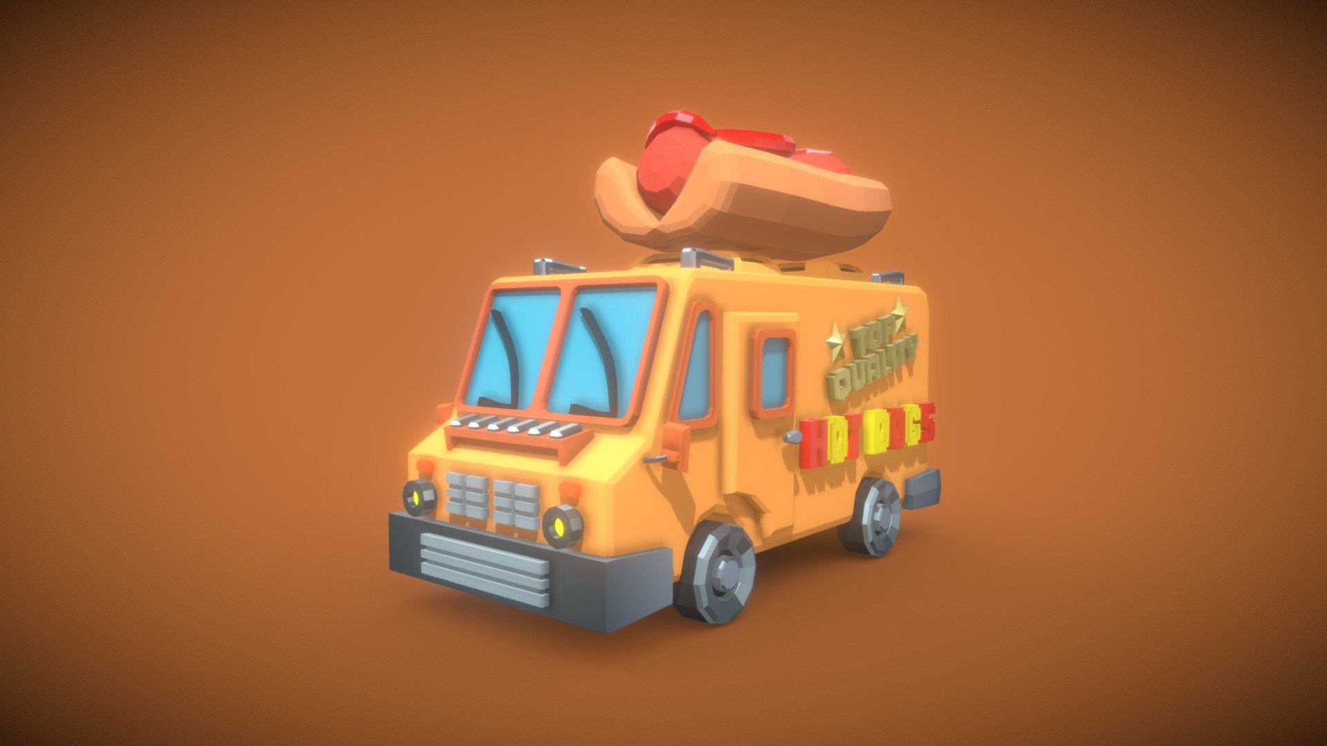 3December 2022 Day 6: Truck 3d model