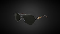 Burberry Aviator BE3080 Black / Green L G08A01-A