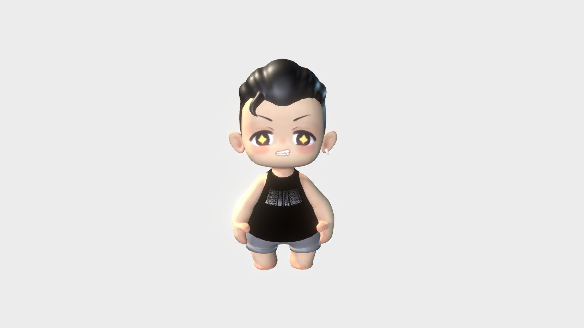 Nam : Chibi Boy 3d model