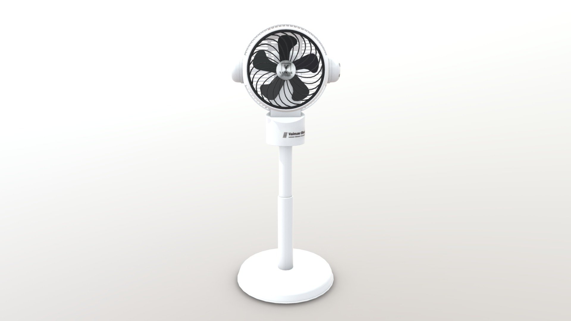 3D Powerful Air Circulator 3d model