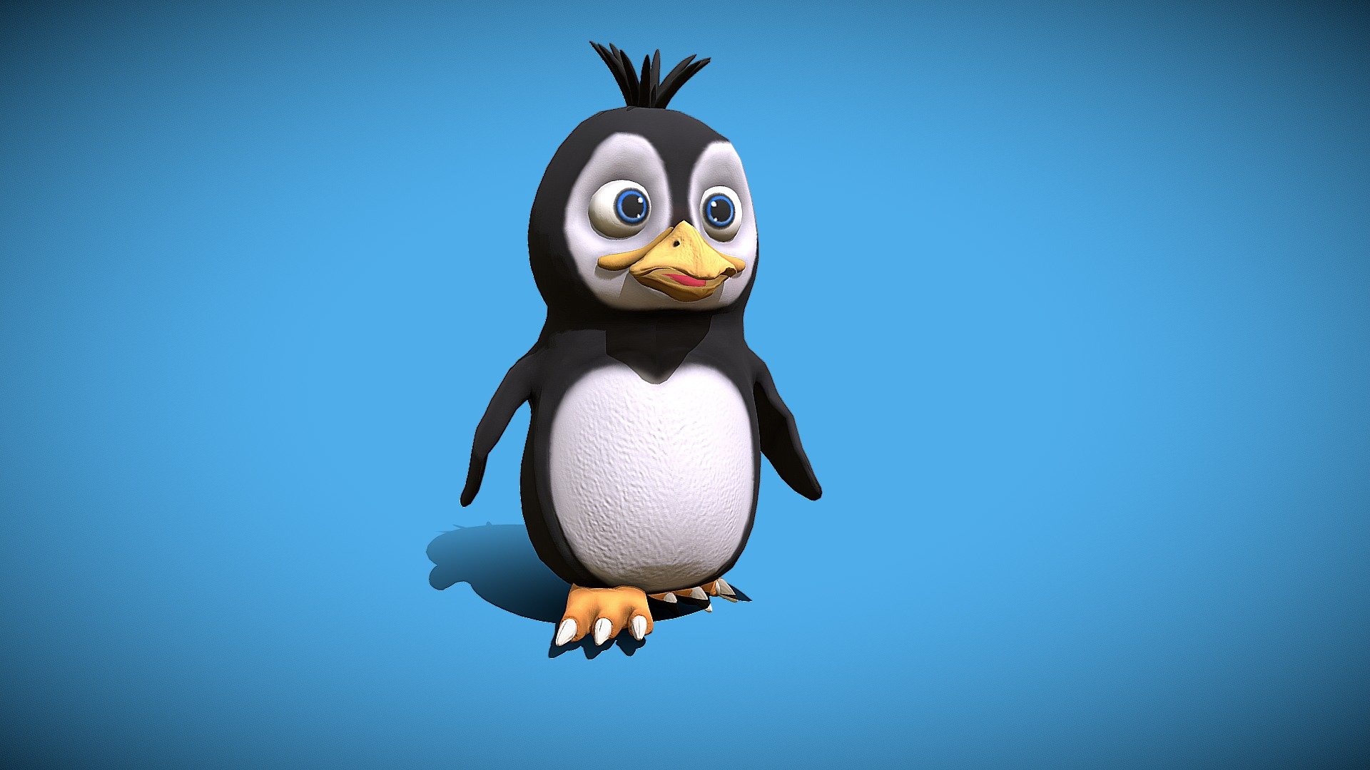 Penguin 3d model