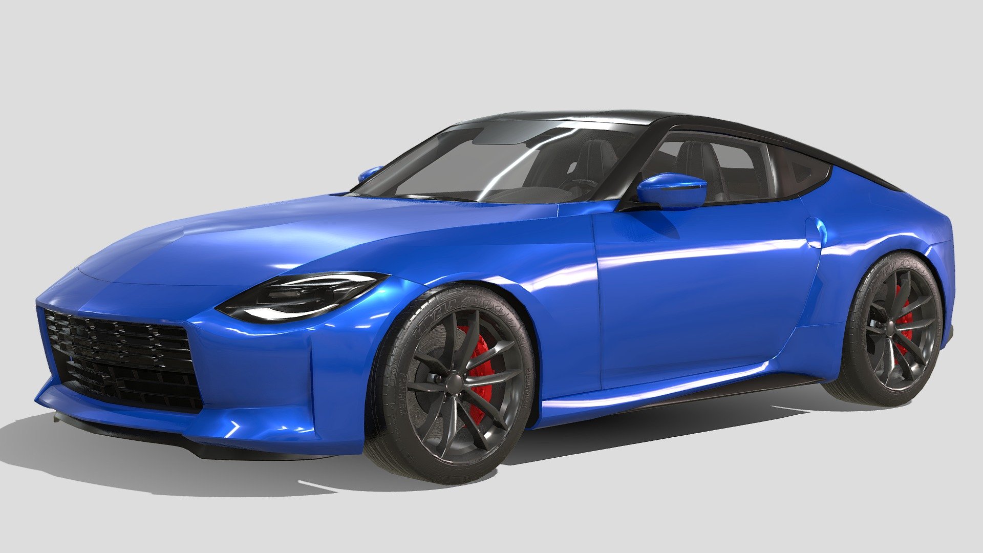 Nissan Z Fairlady 400Z 2021 3d model