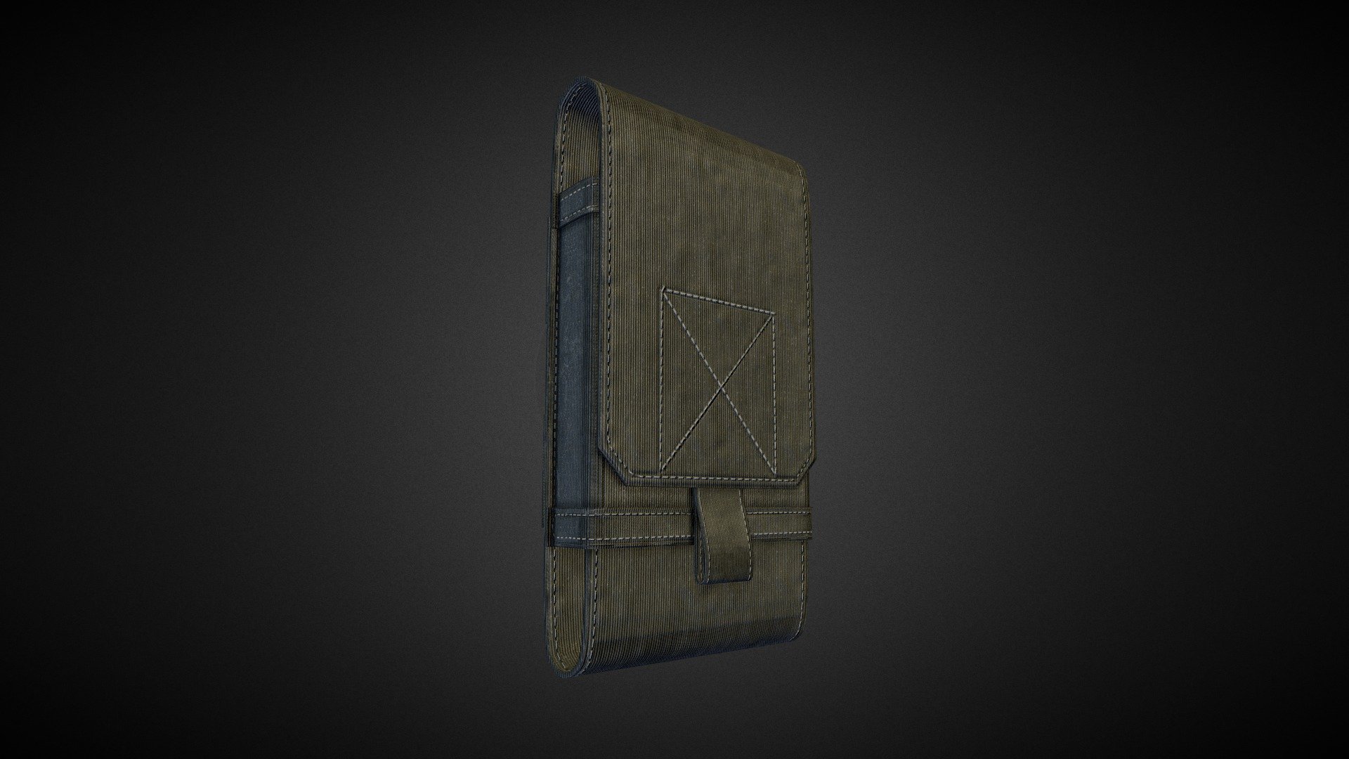 Tactical Phone Pouch 3d model