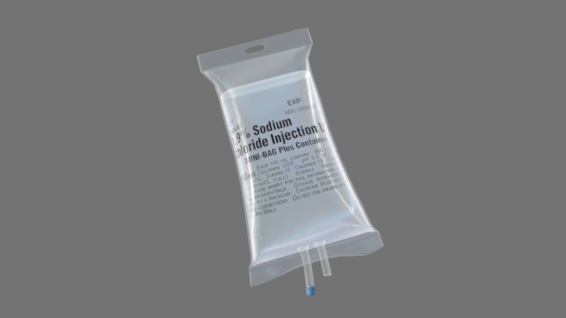 IV Bag 3d model