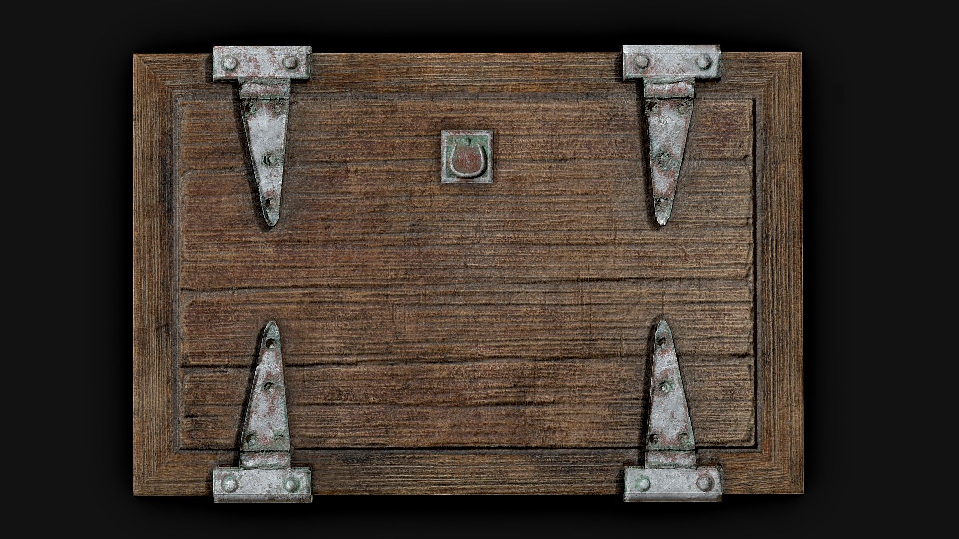 Old trapdoor 3d model