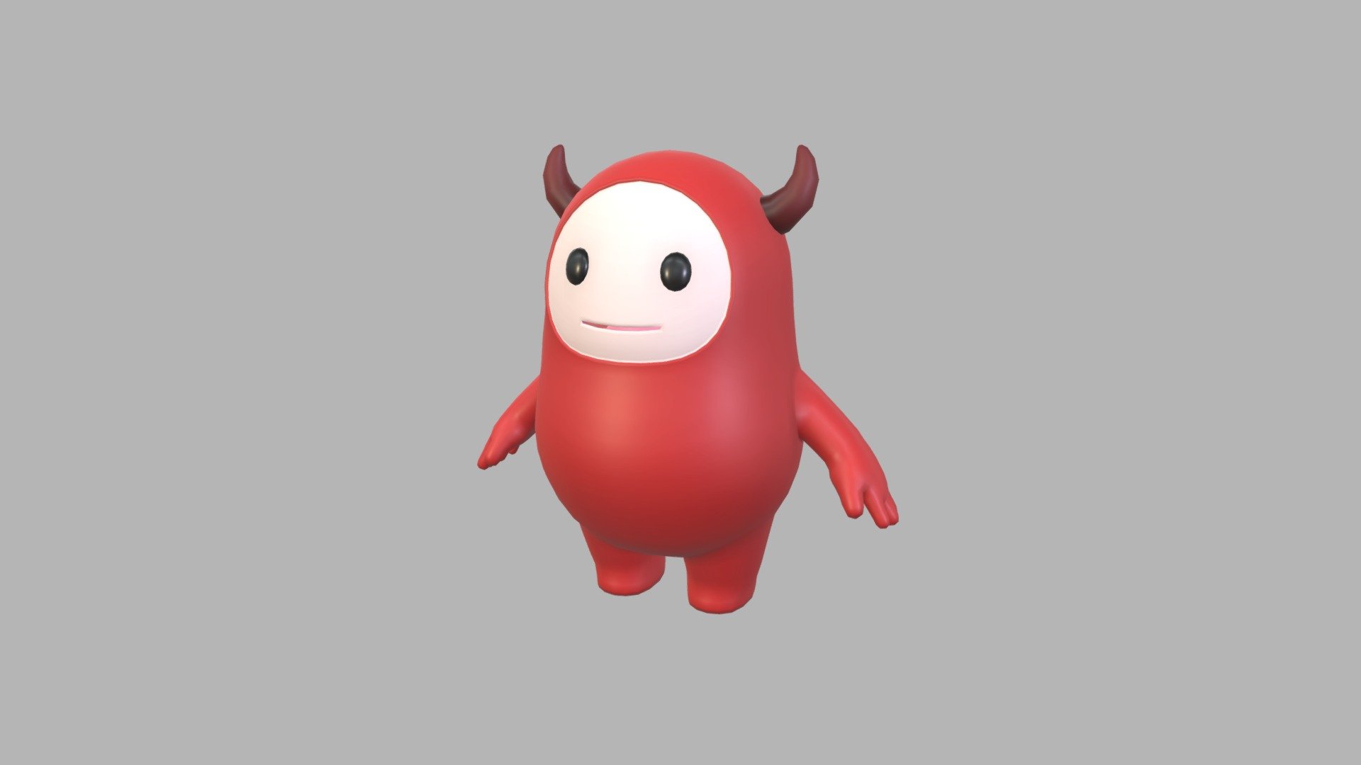 Mascot 004 3d model