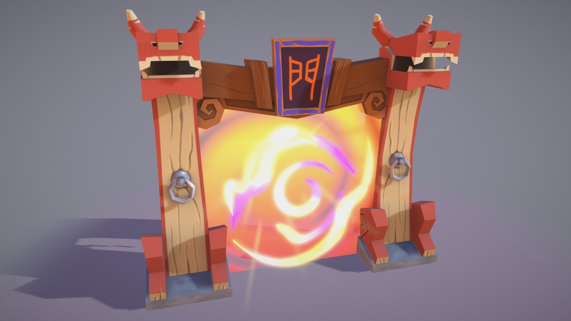 Dragon Portal 3d model